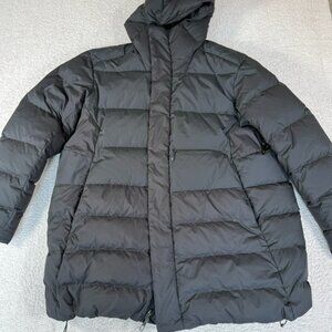 Lululemon Mens Down Puffer Jacket Size Large Black Winter Warm Snowboard Skii